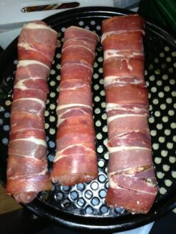 Outdoorchef Pizzablech / Backblech Ø 40cm, Emailliert -Günstiges Outdoorchef Geschäft 68 Grillfrst Grillseminar Schweinelende