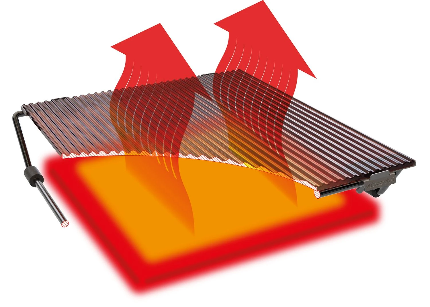 Outdoorchef Blazinglas® XL Für Napoleon Sizzle Zone Prestige PRO (665/500) / Prestige / Rogue SE / RSE 6 Outdoorchef Blazinglas® XL Für Napoleon Sizzle Zone Prestige PRO (665/500) / Prestige / Rogue SE / RSE – Bild 4