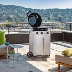 Outdoorchef Gas Kugelgrill Arosa 570 G Premium Steel Inkl. Seitenkocher -Günstiges Outdoorchef Geschäft Outdoorchef Arosa Premium Steel mood 1