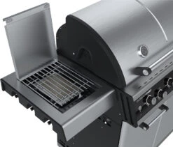 Outdoorchef Dualchef S 425 G Edelstahl Gasgrill Mit Seitenkocher + BLAZING ZONE Infrarotbrenner -Günstiges Outdoorchef Geschäft Outdoorchef Blazing Zone Dualchef 18 212 80 eingebaut aus 1