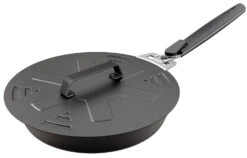 Outdoorchef Carbonstahl Deckel Ø 30 Cm -Günstiges Outdoorchef Geschäft Outdoorchef Carbonstahl Deckel auf Pfanne