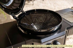 Outdoorchef Gas Kugelgrill: Davos 570 G Pro -Günstiges Outdoorchef Geschäft Outdoorchef Davos 570 G Trichtersystem Deckelscharnier