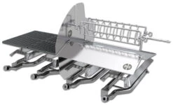 Outdoorchef Dualchef 425 G BZ Gasgrill Mit Blazing Zone Infrarotbrenner + DGS Gusseisen Grillrost 2 Stk.+ DGS Gemüse Grillrost 2 Stk. -Günstiges Outdoorchef Geschäft Outdoorchef Dualchef 425G BZ Gasgrill Heat Diffuser