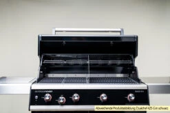 Outdoorchef Dualchef S 425 G Edelstahl Gasgrill Mit Seitenkocher -Günstiges Outdoorchef Geschäft Outdoorchef Dualchef S 425 G geteilter Garraum 1