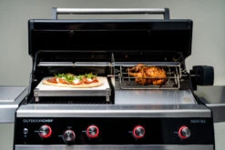 Outdoorchef Dualchef 425 G BZ Gasgrill Mit Blazing Zone Infrarotbrenner + DGS Gusseisen Grillrost 2 Stk.+ DGS Gemüse Grillrost 2 Stk. -Günstiges Outdoorchef Geschäft outdoorchef dualchef 425 g rotisserie 18 700 16